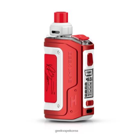 GeekVape h45(이지스 히어로 2) 포드 모드 키트 1400mah 4ml 0P0B698 rte 에디션(빨간색과 흰색) | Geek Vape Cigarette